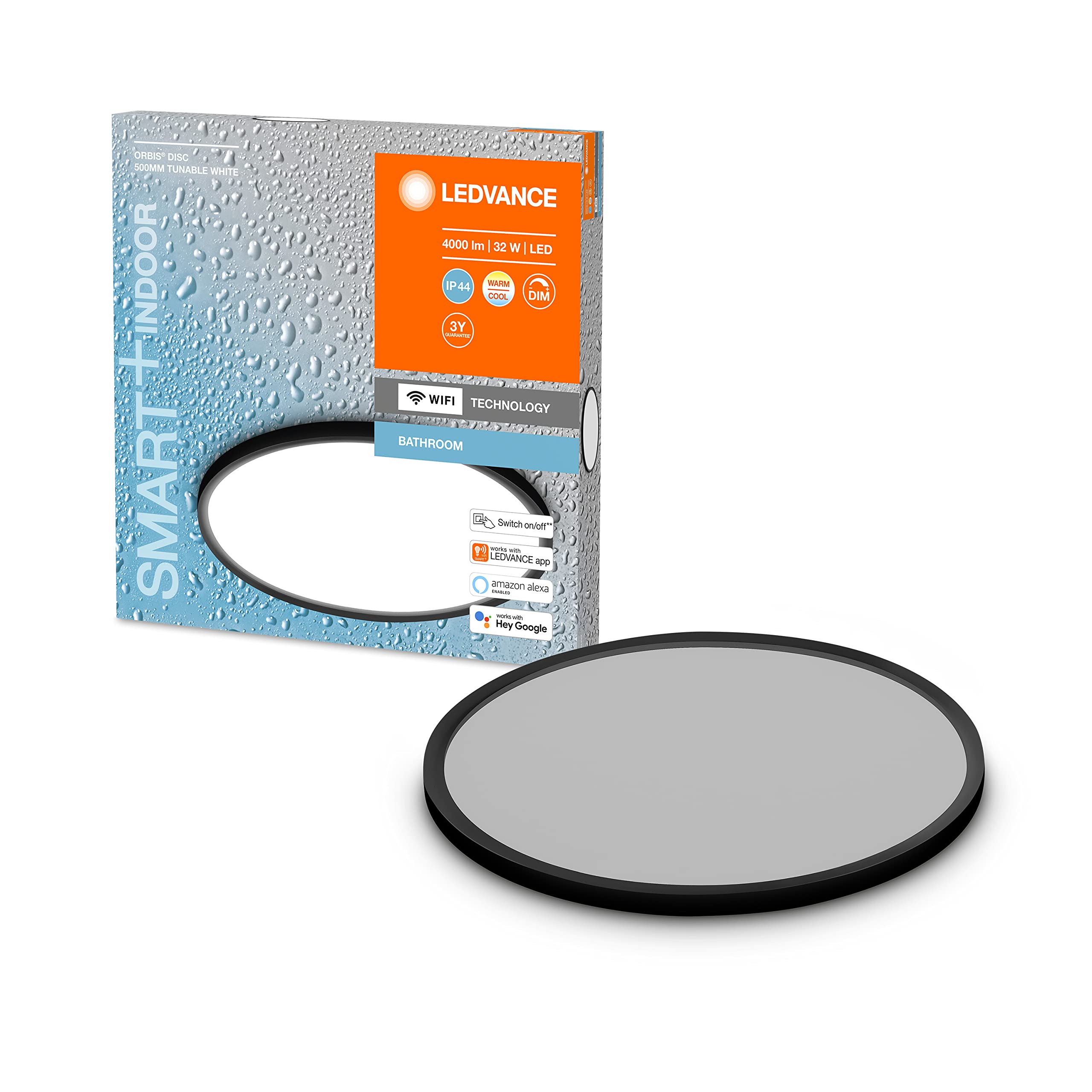 ledvance-orbis-disc-smart-wifi-badezimmerleuchte-50cm-black-32w-ip44 image 4