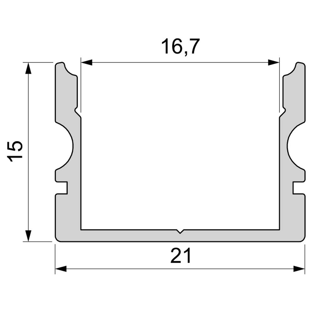 deko-light-reprofil-au-02-15-u-profil-f-r-15-16-3-mm-led-stripes-2000-mm-wei-mat image 4