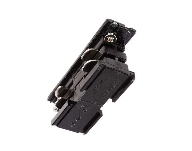 deko-light-d-line-3-phasen-schienensystem-verbinder-schwarz image 1
