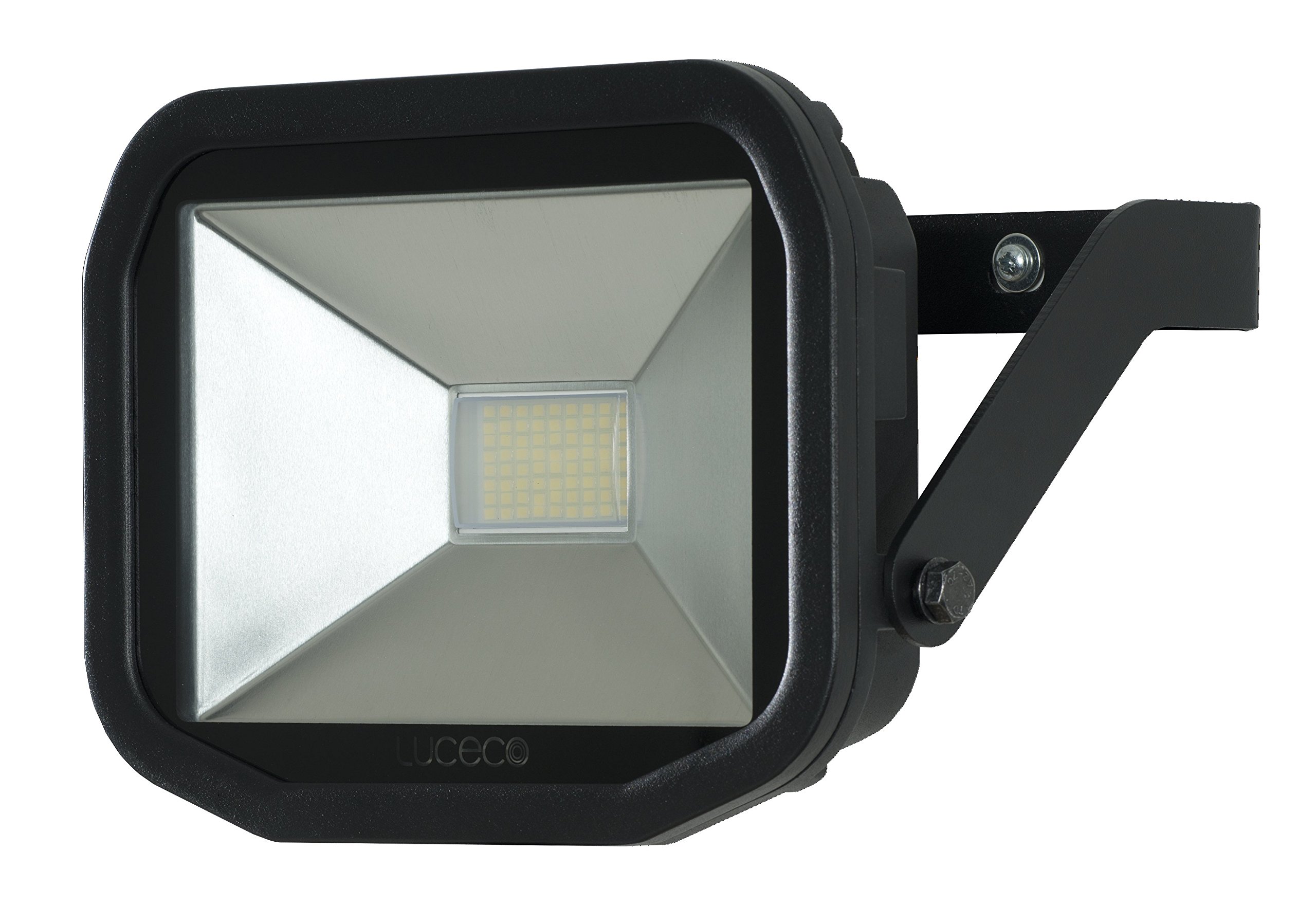 luceco-slimline-guardian-led-flutlichtstrahler-38w-3000k-schwarz image 1