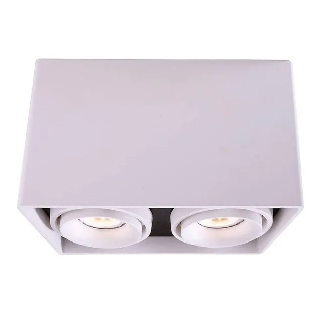 deko-light-mona-ii-deckenaufbauleuchte-2x-gu10-wei-22cm image 1