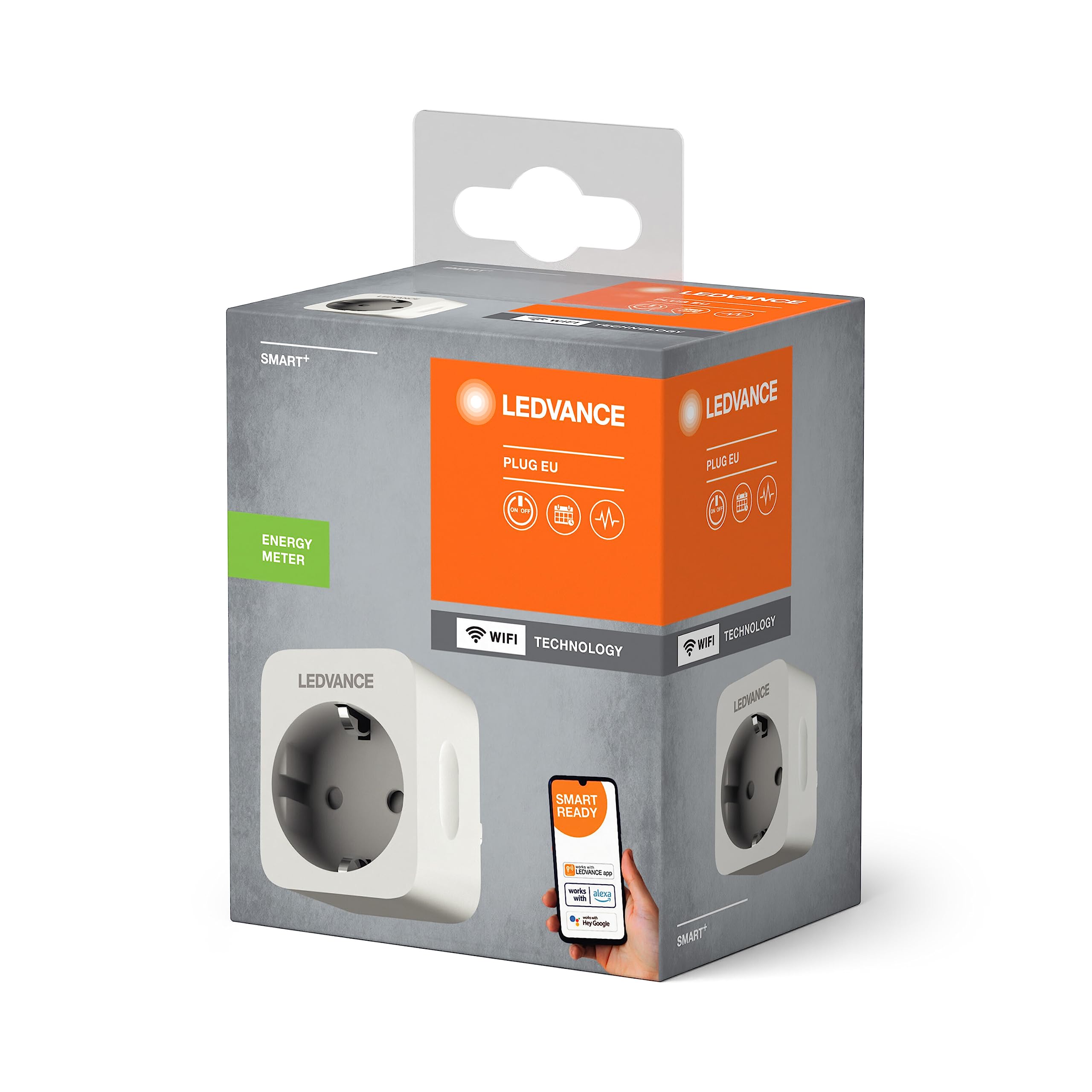 ledvance-smart-wifi-steckdose-mit-stromz-hler-alexa-google-1er-pack image 2