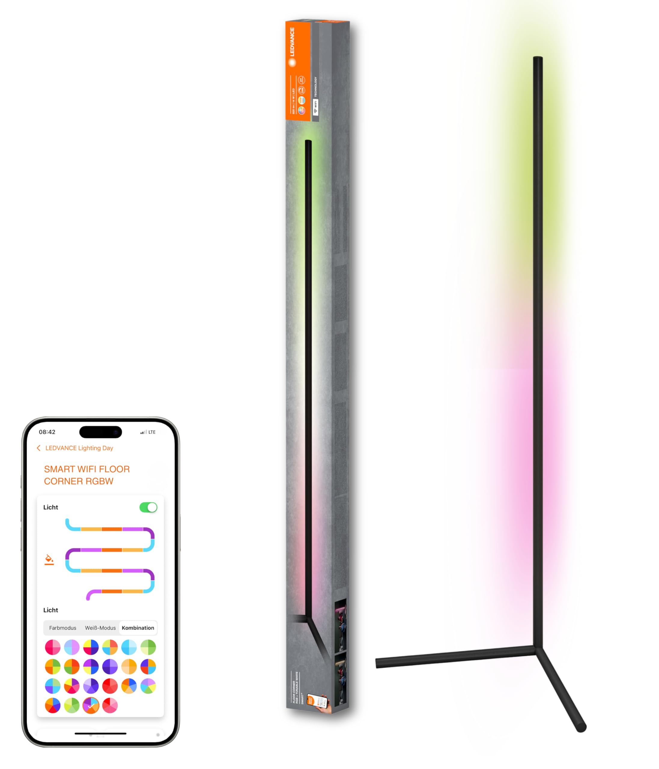 ledvance-smart-wifi-floor-corner-stehleuchte-1400mm-rgbw image 1