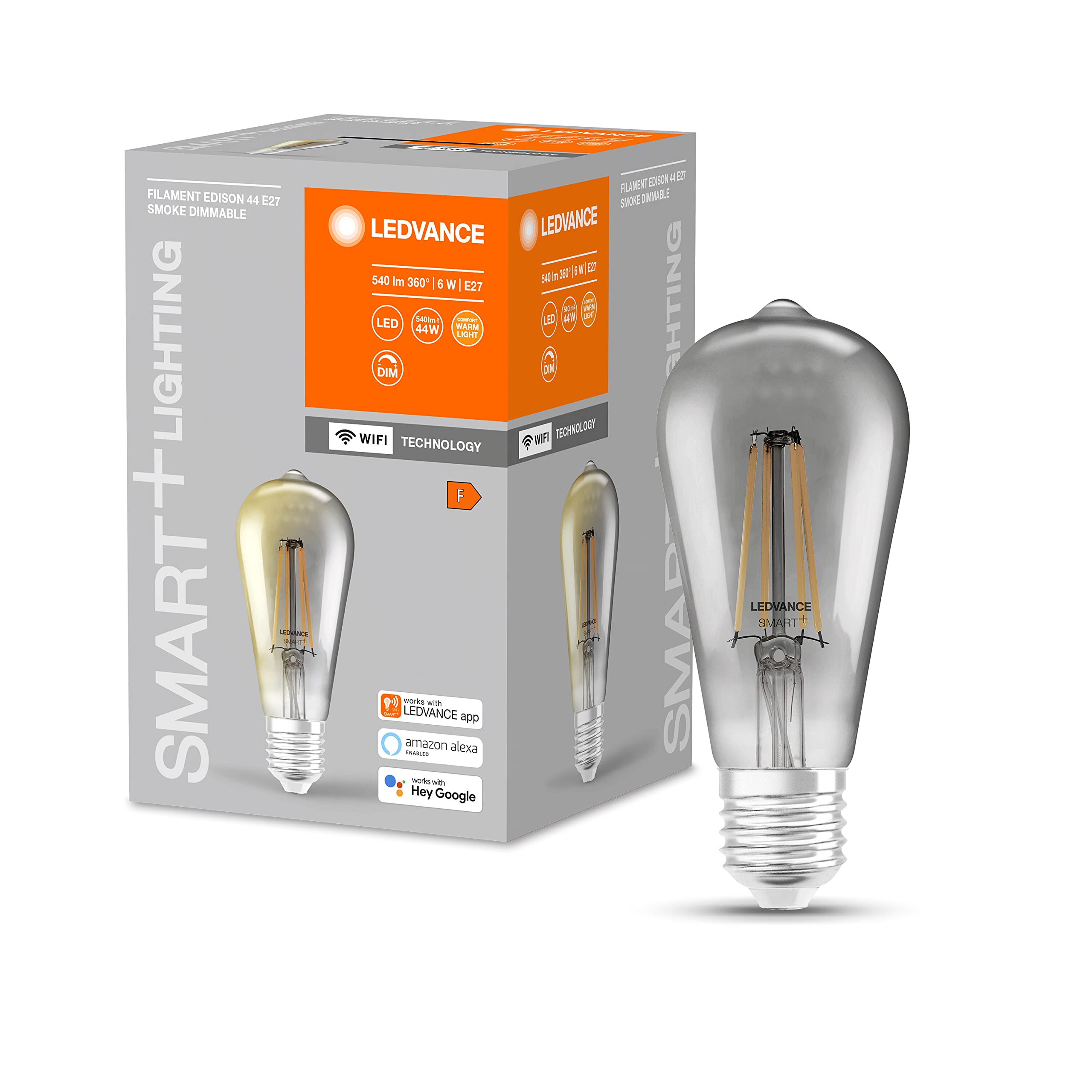 ledvance-smart-wifi-e27-edison-filament-6w-540lm-warmwei-2500k image 4