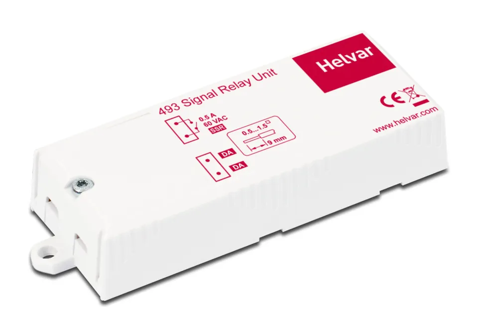 helvar-493-signal-relay-unit-signal-relais-f-r-lichtsteuerung image 1