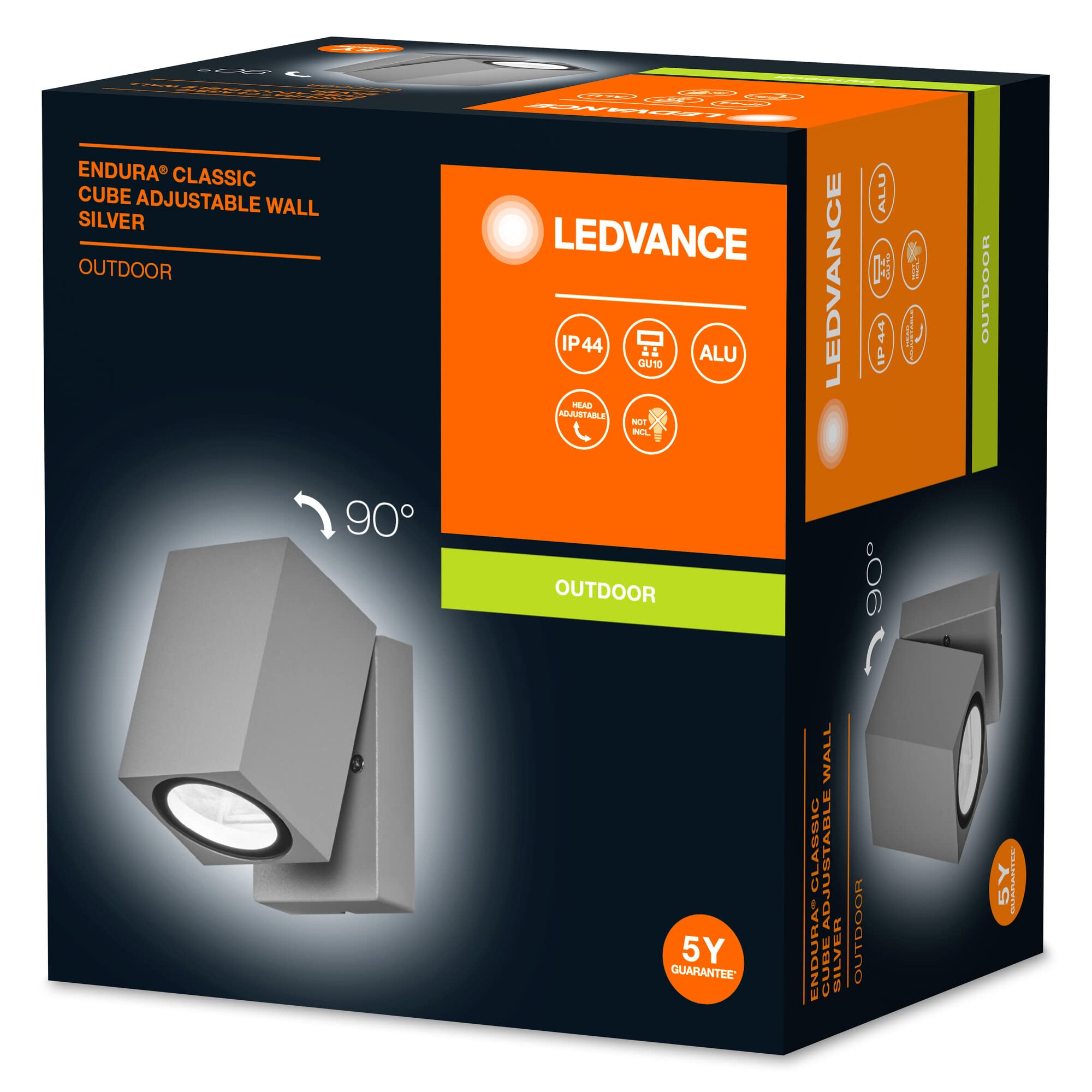 ledvance-endura-classic-cube-adj-wall-gu10-ip44-silber image 6