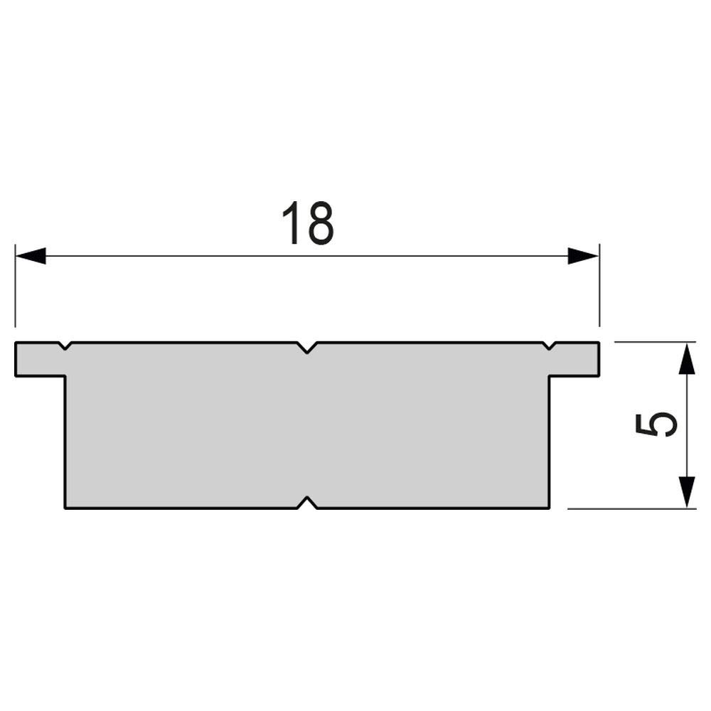 deko-light-reprofil-led-tr-ger-t-01-15-tr-gerprofil-f-r-15-16-3-mm-led-stripes-1 image 2