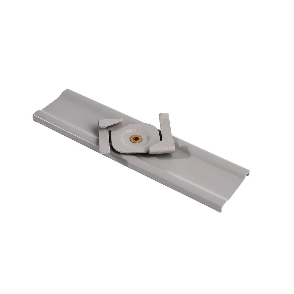 deko-light-d-line-rasterdecken-schnellmontageklammer-grau-metall image 1