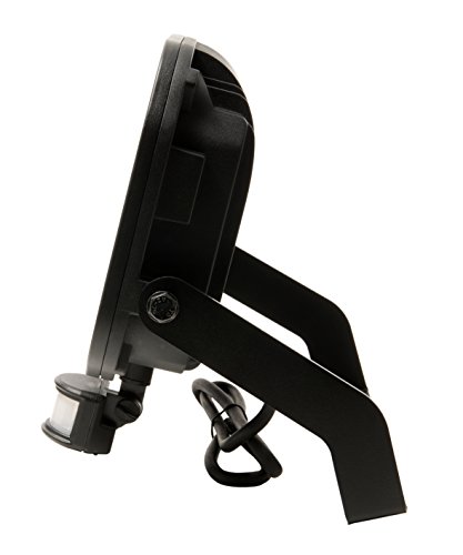 luceco-guardian-slim-led-flutlichtstrahler-38w-3000k-pir-sensor-ip44-schwarz image 8