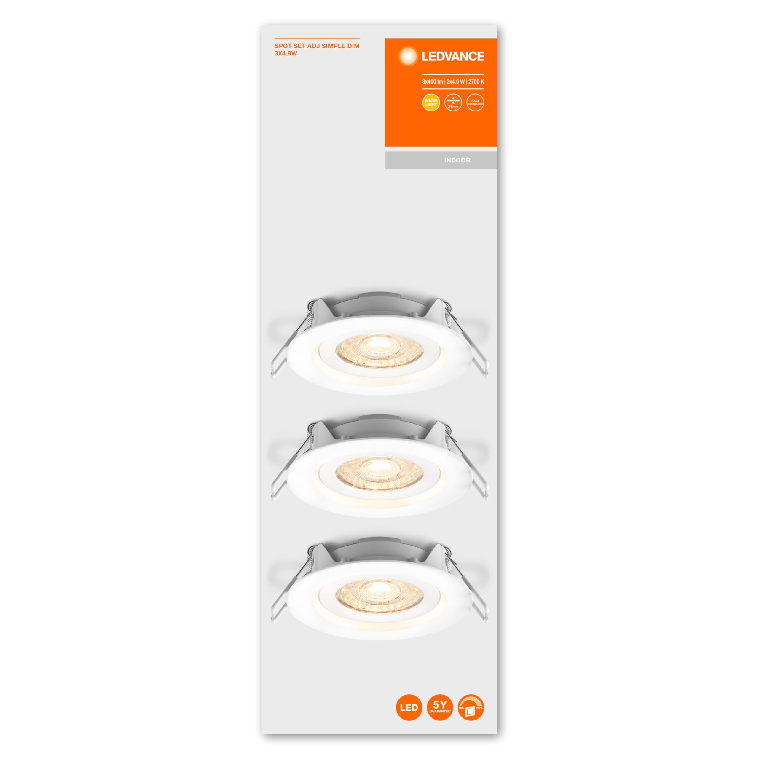ledvance-spot-set-adj-simpledim-einbaustrahler-warmwei-wei image 5