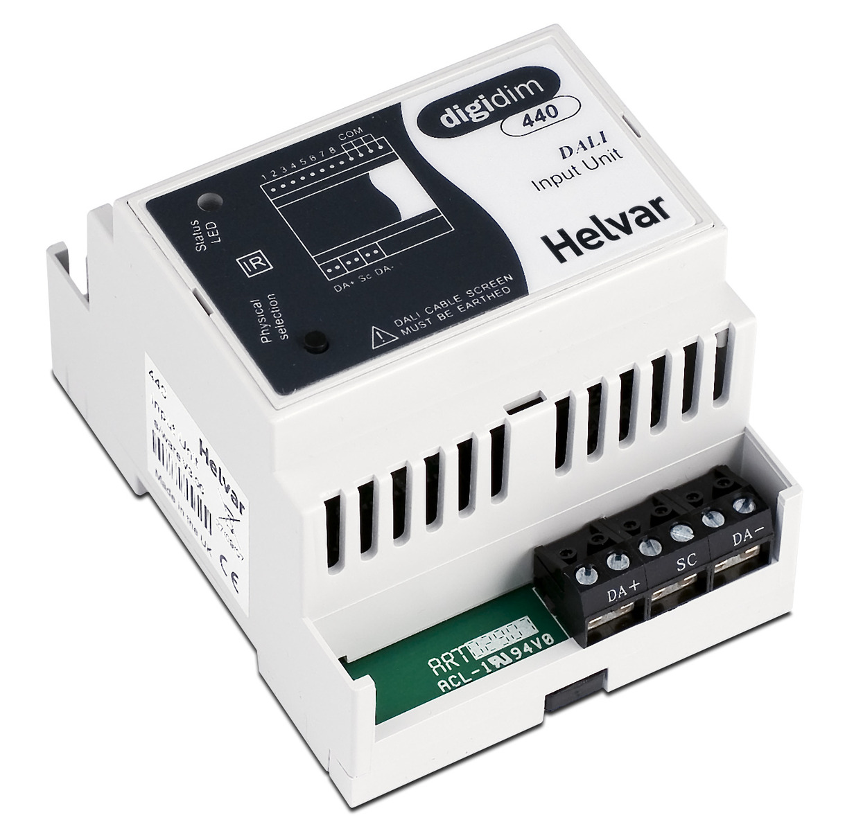 helvar-440-input-unit-dali-eingabemodul-f-r-taster-und-schalter image 1