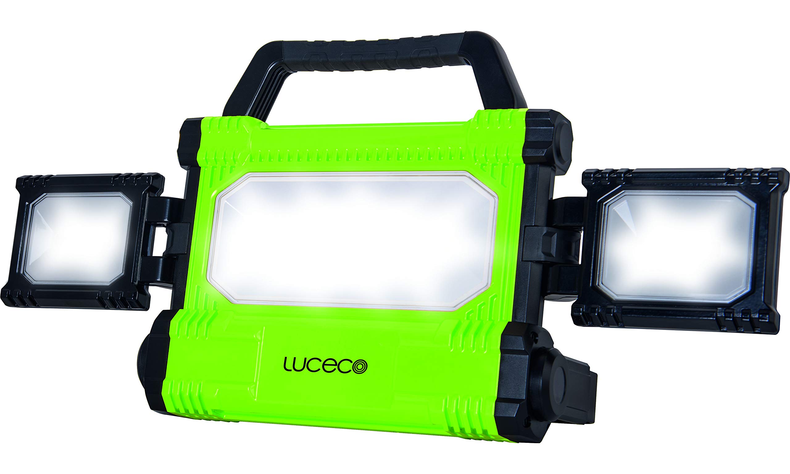 luceco-baustrahler-wiederaufladbar-50w-4000-lumen-arbeitsleuchte-ip54-mit-5200ma image 2