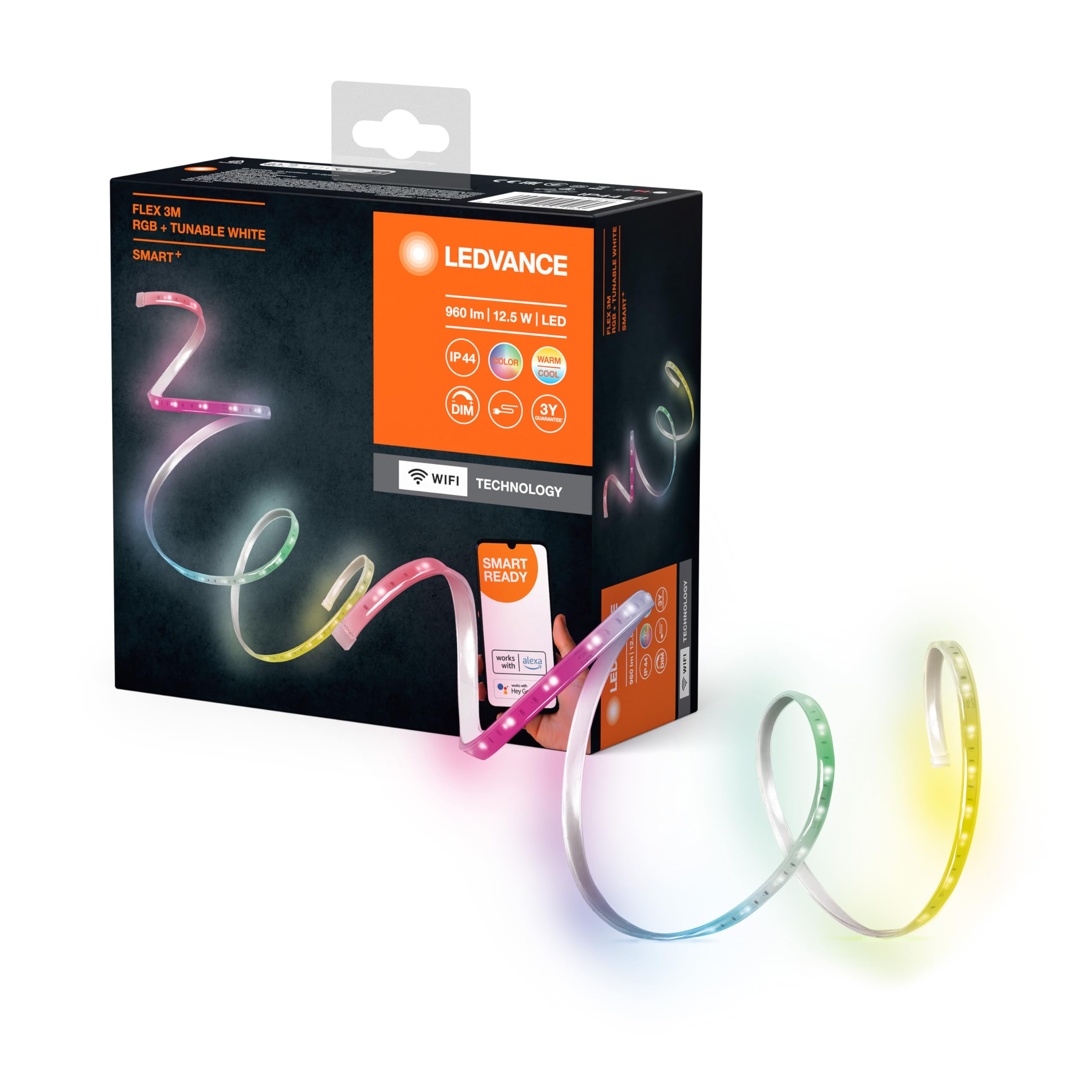 ledvance-smart-wifi-outdoor-flex-led-streifen-3m-rgb-wei-ip44 image 1