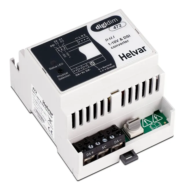 helvar-472-1-10v-dsi-converter-schnittstellen-konverter image 1