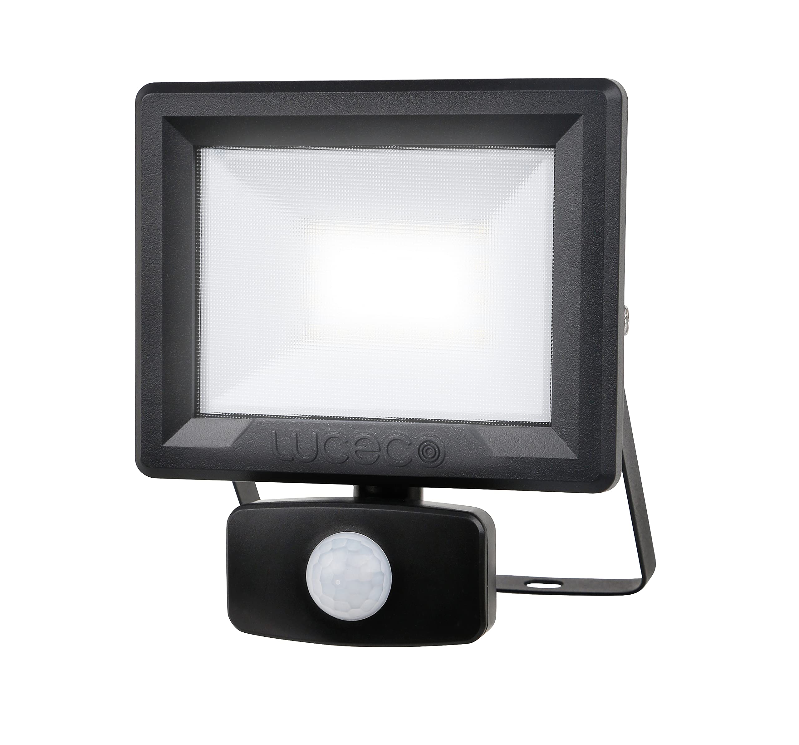 luceco-led-au-enstrahler-20w-mit-bewegungsmelder-ip65-800lm image 1