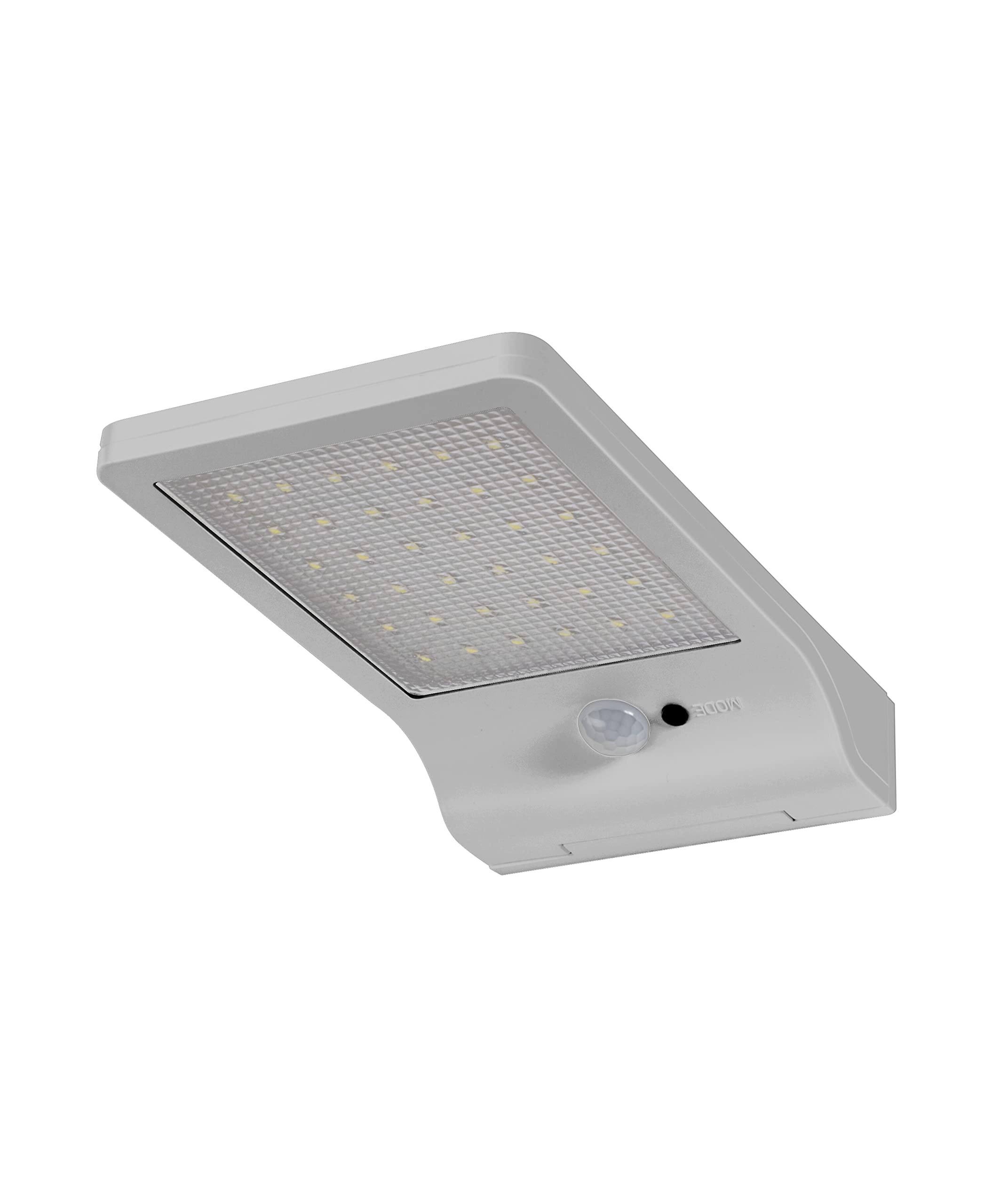 ledvance-doorled-solar-led-wandleuchte-silber-mit-bewegungsmelder-kaltwei-ip44 image 1