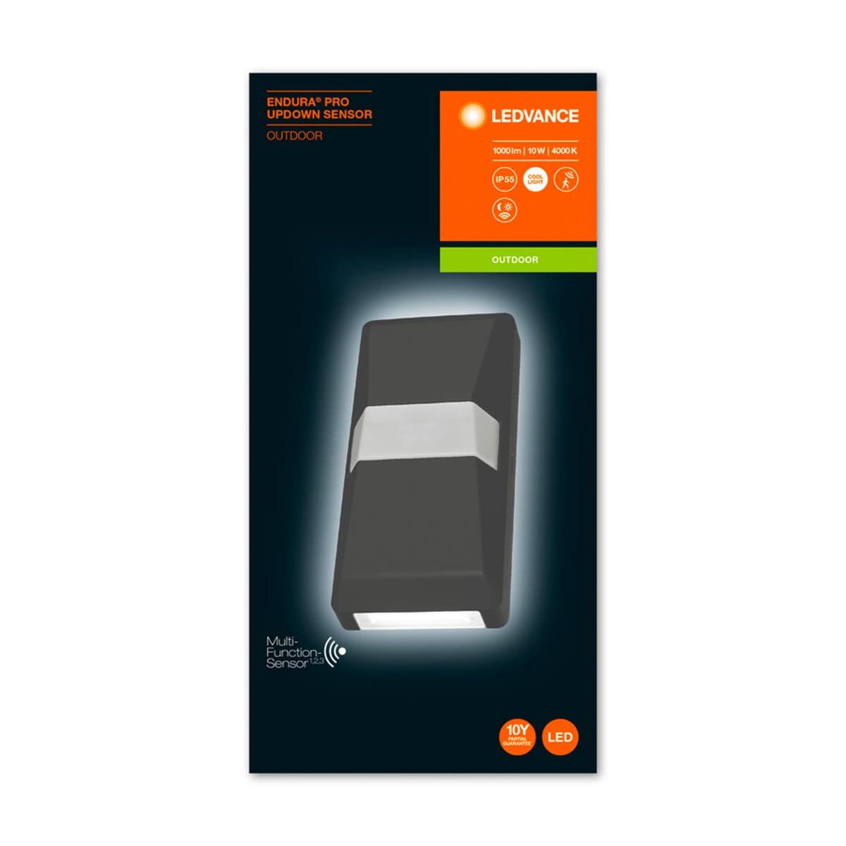 ledvance-endura-pro-updown-wandstrahler-au-en-sensor-10w image 2