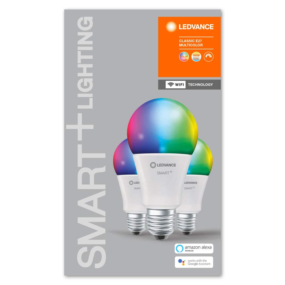 ledvance-smart-wifi-classic-multicolour-e27-led-lampe-rgb-3er-pack image 2
