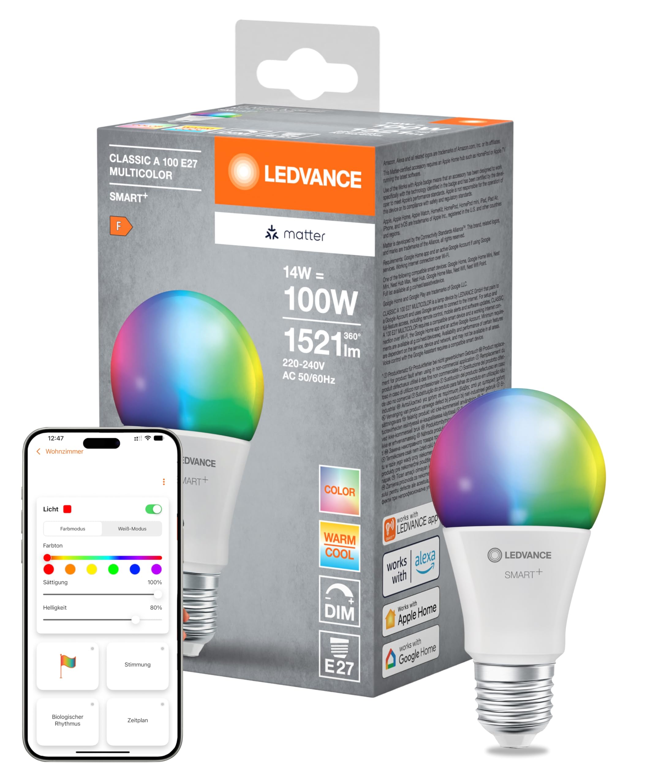 ledvance-smart-wifi-classic-multicolour-e27-10w-3er-pack-rgb image 8