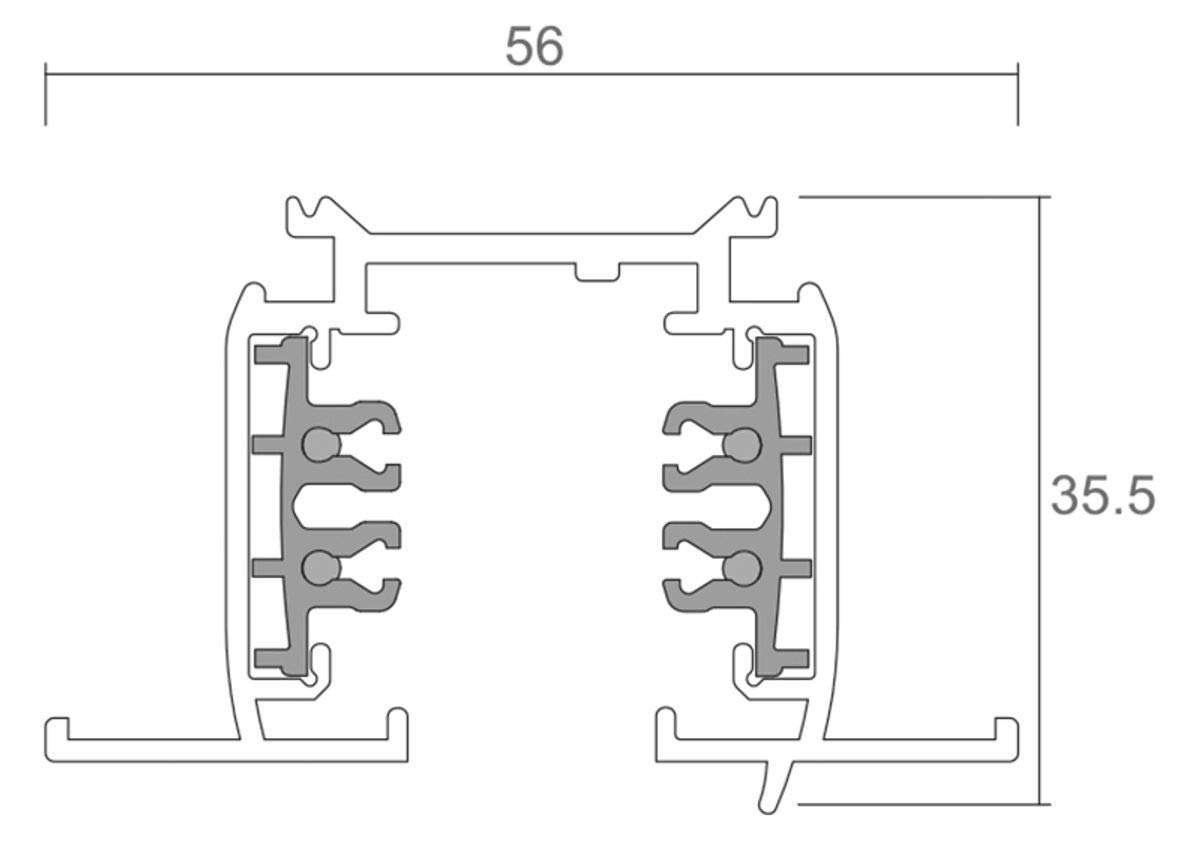 deko-light-d-line-3-phasen-stromschiene-mit-fl-gel-einbau-200cm-wei image 2