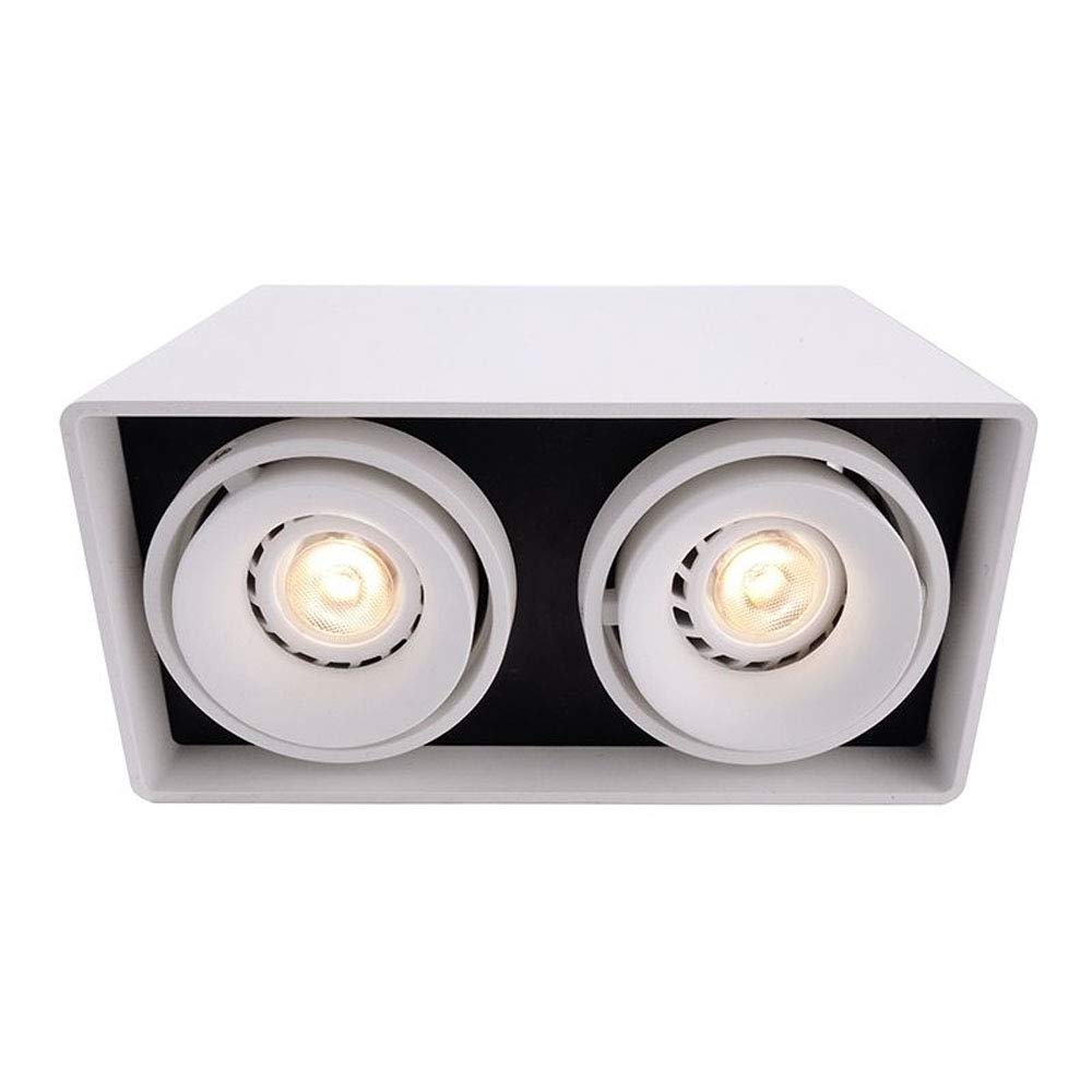 deko-light-mona-ii-deckenaufbauleuchte-2x-gu10-wei-22cm image 3