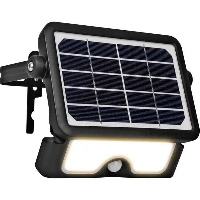 luceco-solar-led-flutlichtstrahler-5w-pir-ip65 image 1