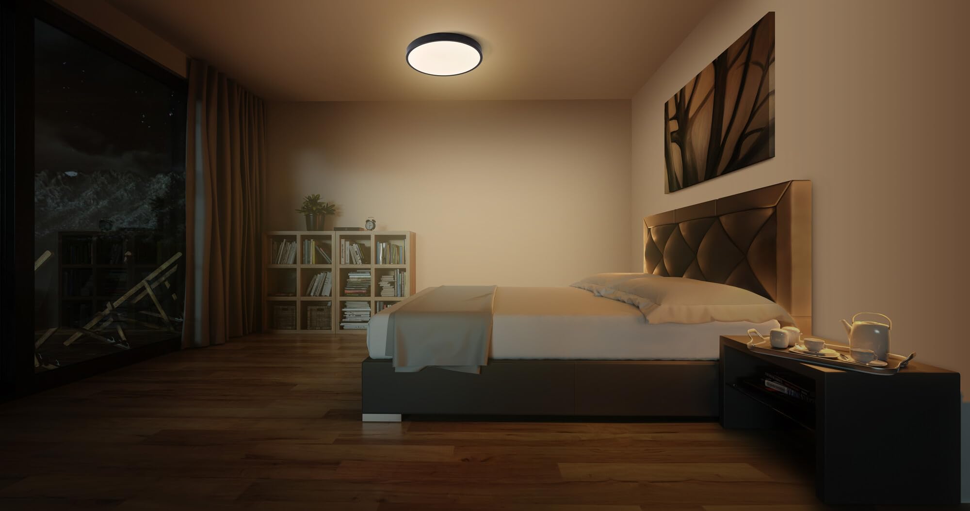 ledvance-orbis-slim-moia-led-deckenleuchte-40cm-schwarz-36w image 2