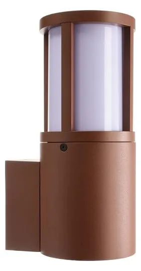 deko-light-facado-ii-wandaufbauleuchte-rund-opal-rost-1x-e27-max-20-w image 1