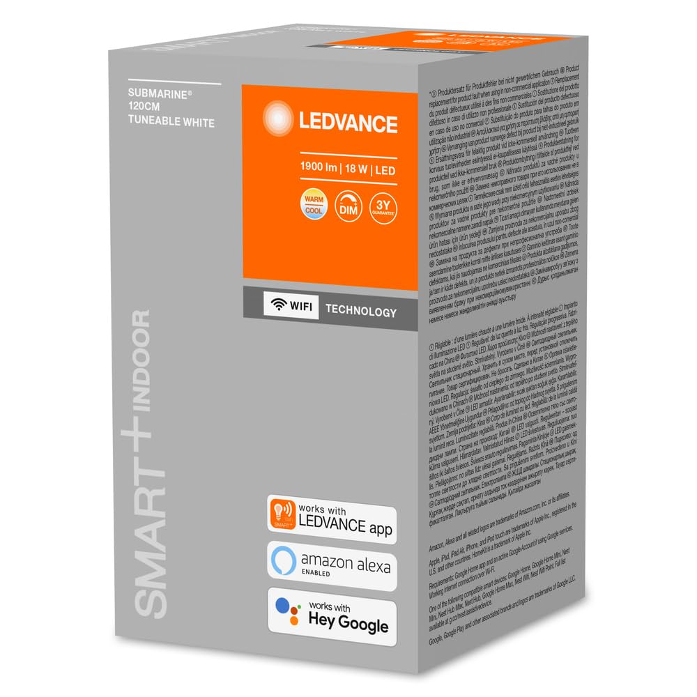 ledvance-smart-submarine-led-feuchtraumleuchte-120cm-16w-1900lm-ip65-wifi image 2
