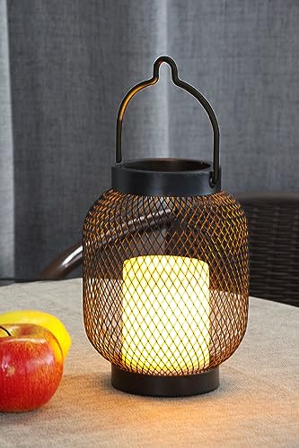 luceco-solar-led-laterne-ip44-metall-f-r-garten-terrasse-und-balkon-warmwei image 4