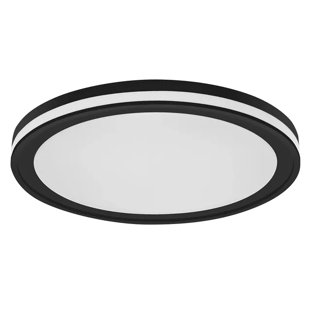 ledvance-deko-deckenleuchte-haupt-und-seitenlicht-tw-rgb-dimmbar-46-cm-schwarz image 1