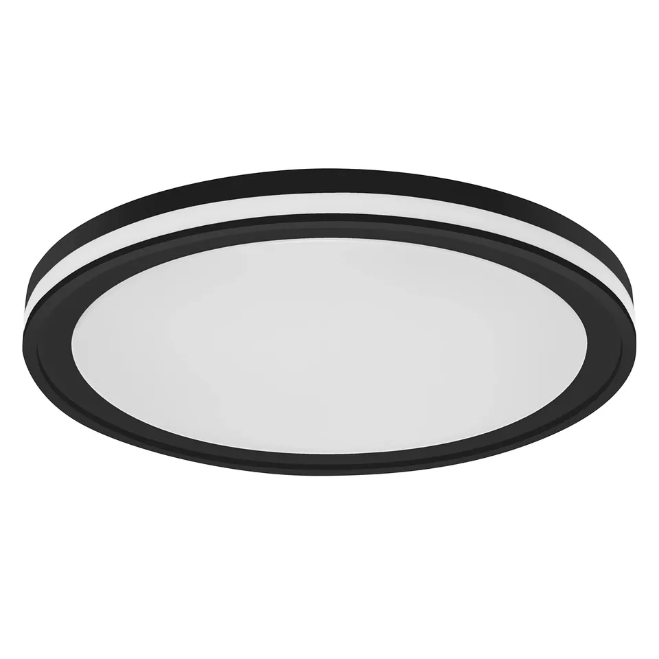 ledvance-deko-deckenleuchte-haupt-und-seitenlicht-tw-rgb-dimmbar-46-cm-schwarz image 1