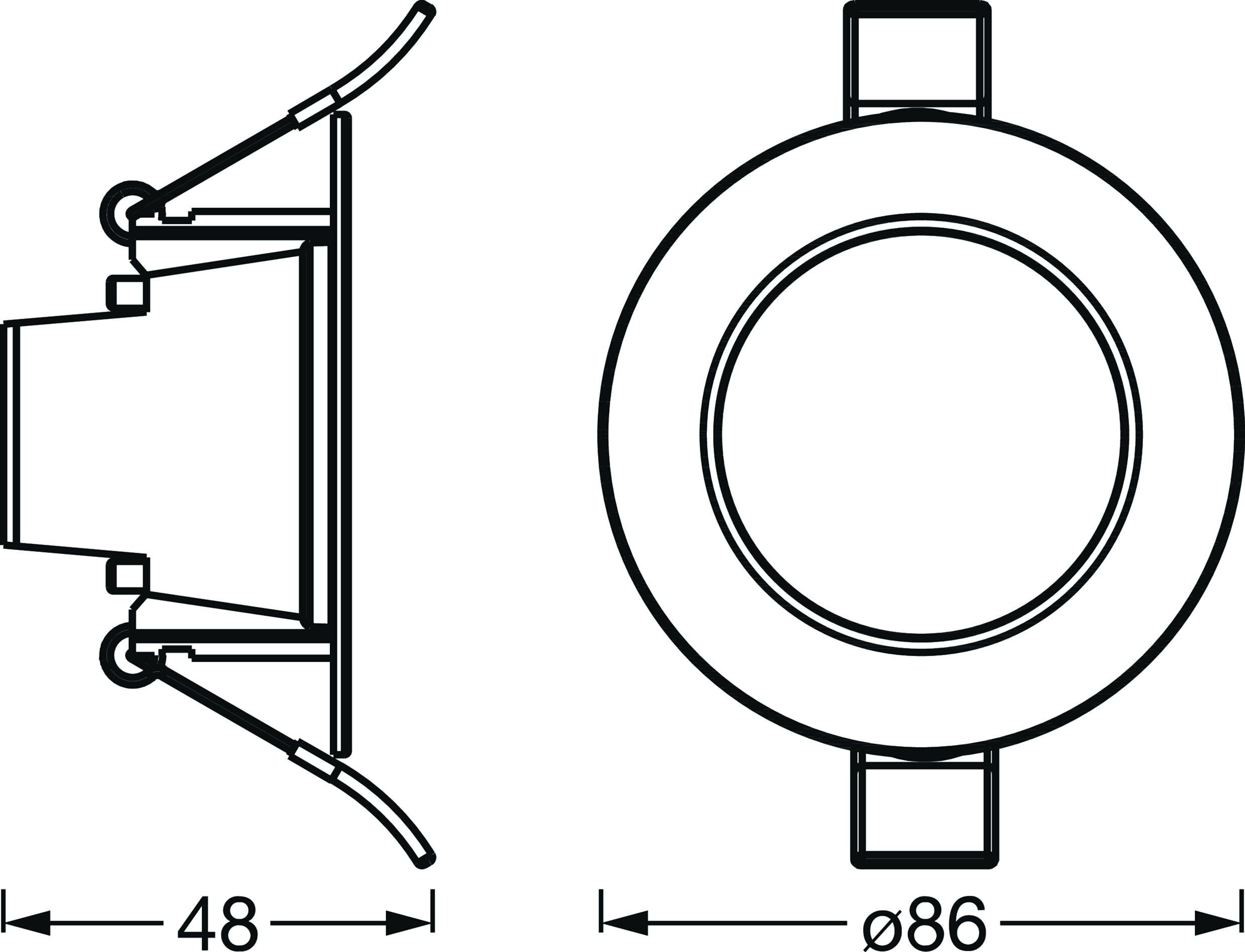 ledvance-smart-recess-downlight-tw-rgbw-80mm-36-grad image 7