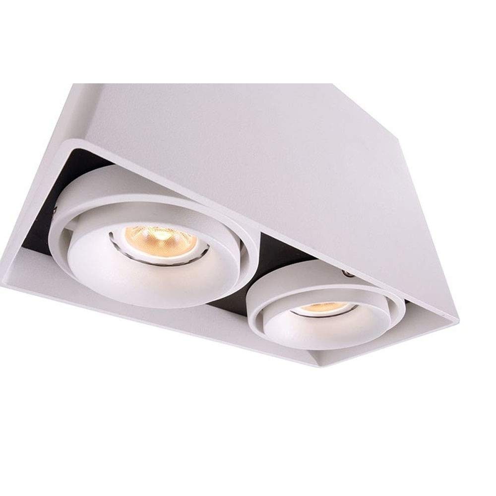 deko-light-mona-ii-deckenaufbauleuchte-2x-gu10-wei-22cm image 2