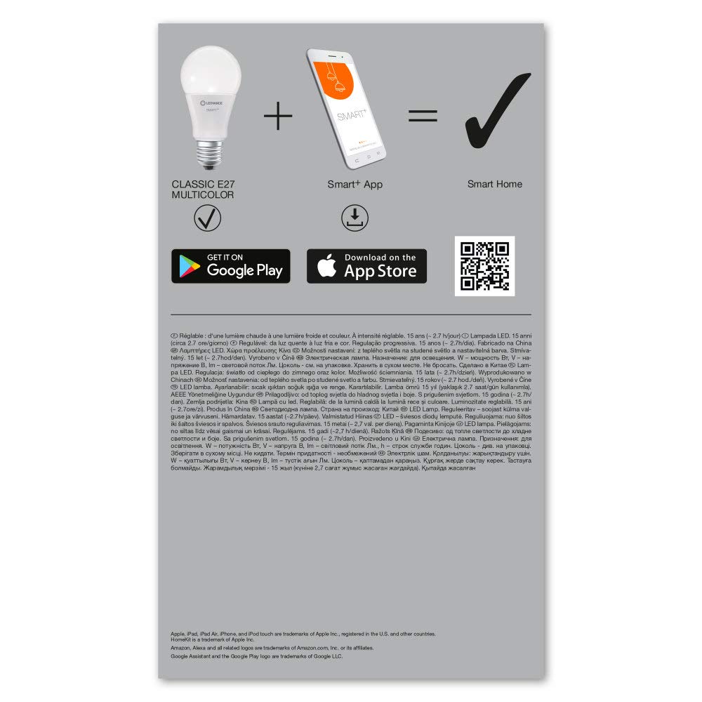 ledvance-smart-wifi-classic-multicolour-e27-led-lampe-rgb-3er-pack image 4