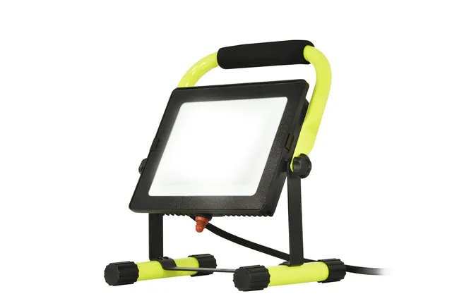 luceco-eco-slimline-led-baustrahler-50w-4000-lumen-ip65-gr-n image 1