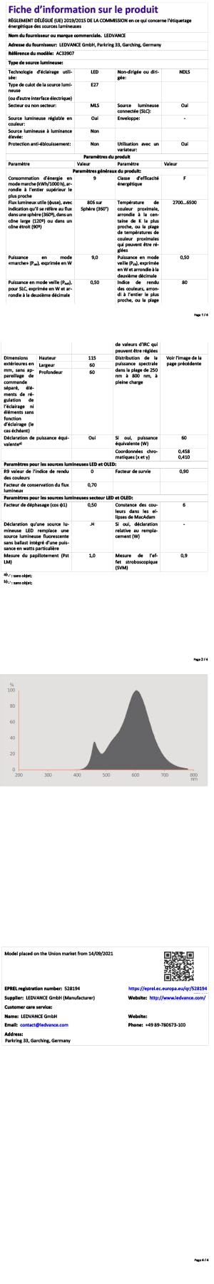 ledvance-smart-classic-a60-e27-zigbee-rgb-smarte-led-lampe image 5