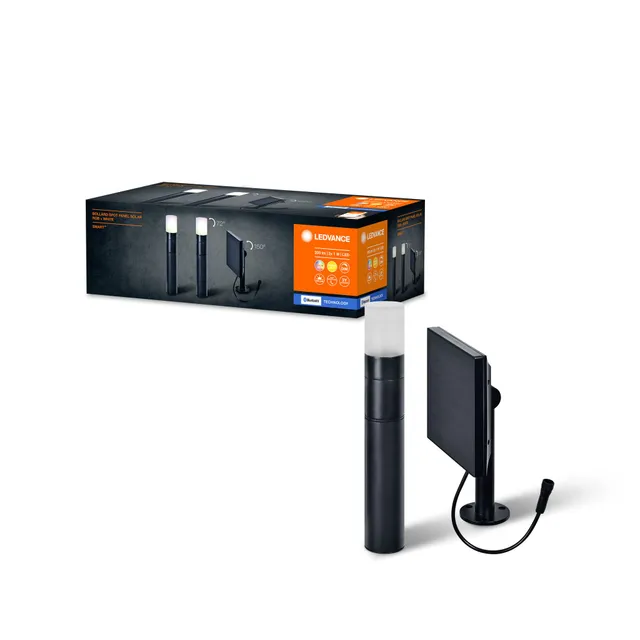 ledvance-smart-solar-spot-wegeleuchte-bluetooth-warmwei-3000k-ip44-schwarz image 1