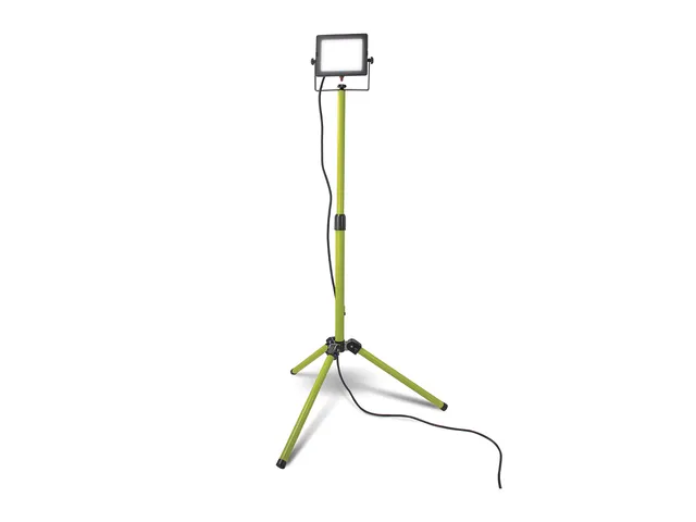 luceco-eco-slimline-led-baustrahler-10w-mit-stativ-800-lumen-ip65 image 1