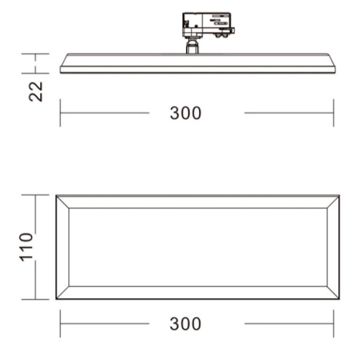 deko-light-panel-track-light-21w-einbau-anbauleuchte-wei-mattiert image 6
