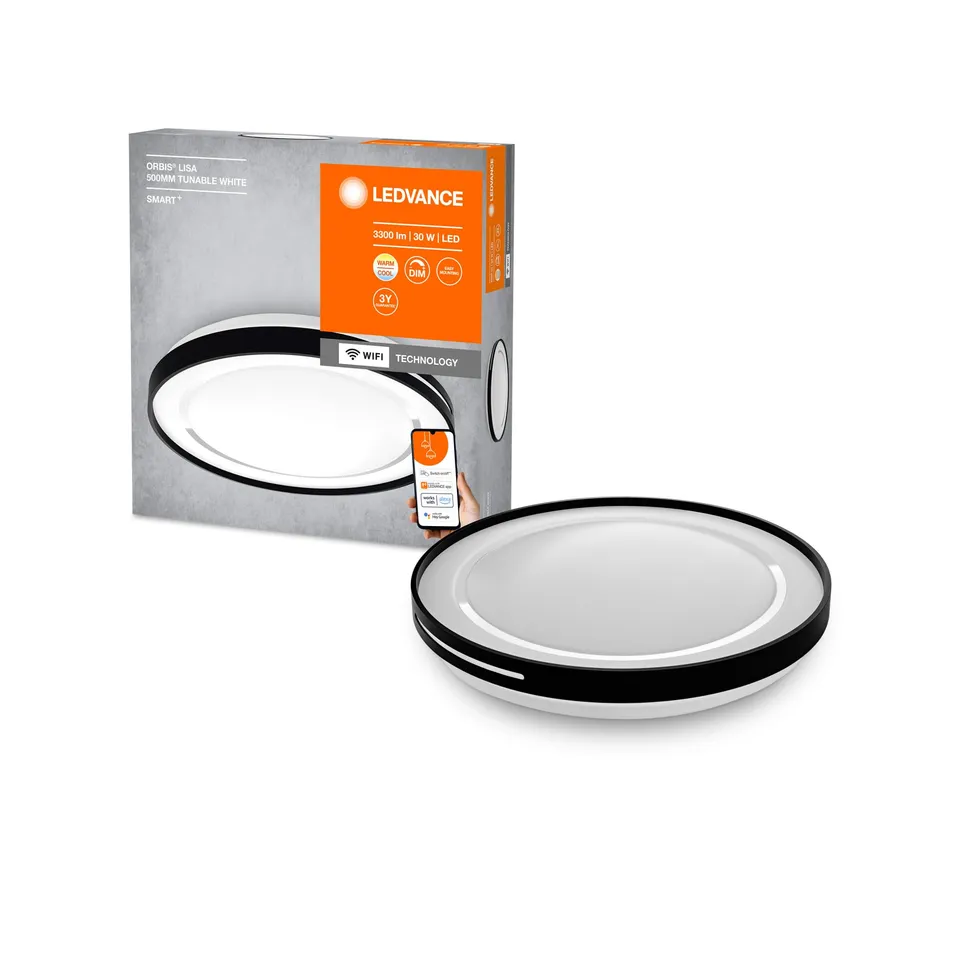 ledvance-orbis-lisa-smart-wifi-deckenleuchte-48cm-30w-3300-lm-3000-6500k-wei-sch image 1