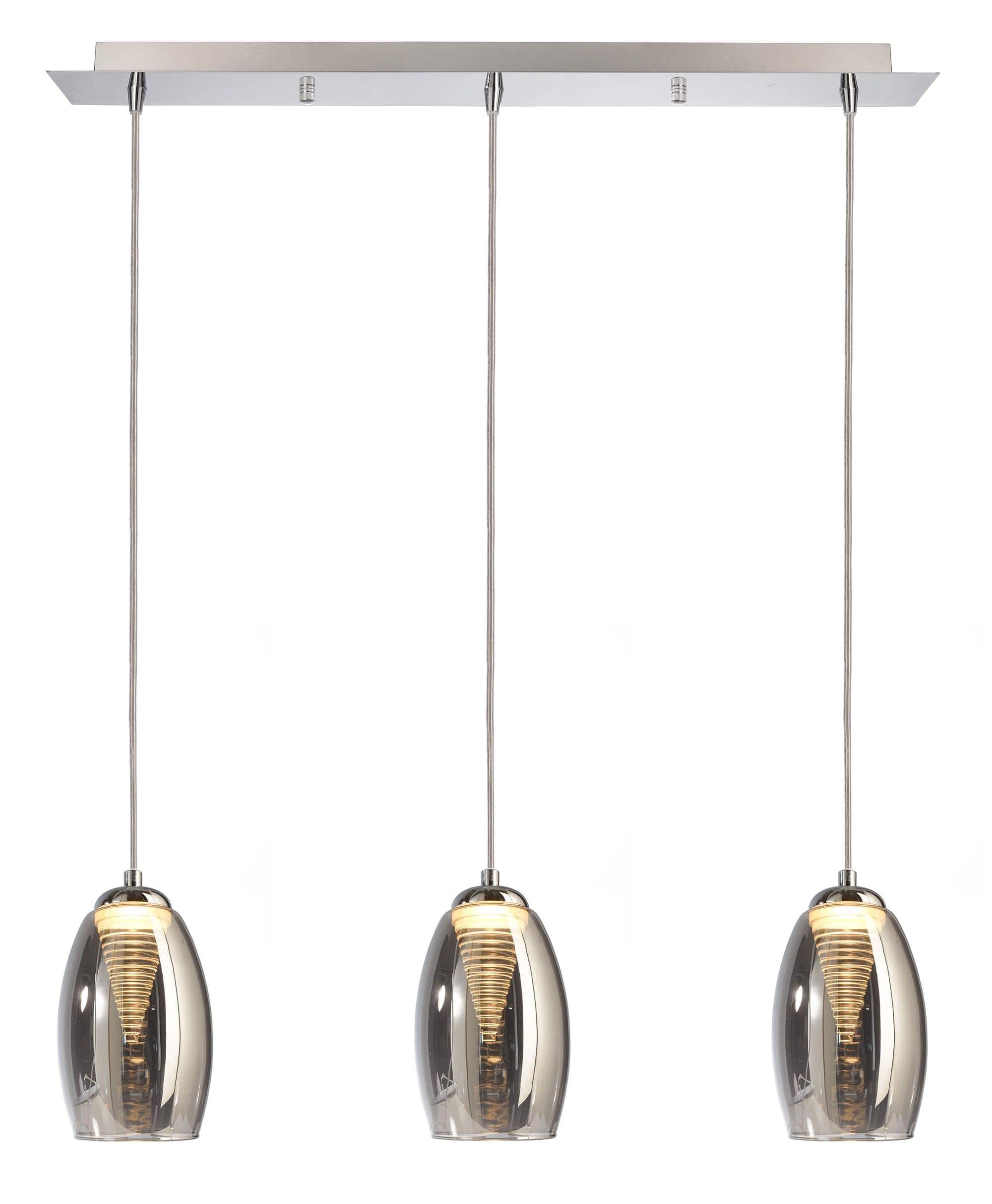 deko-light-elektra-led-pendel-leuchte-3x6w-3000k-dimmbar-glas-chrom-12-cm image 1