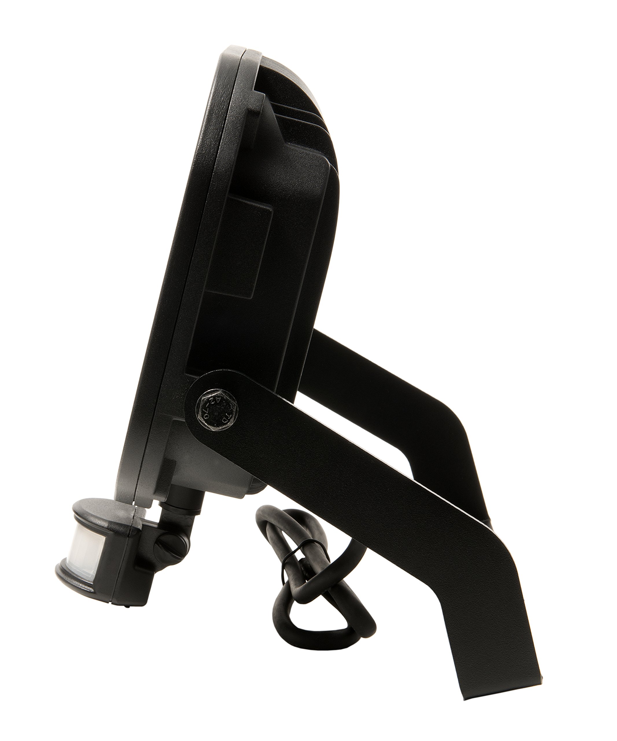 luceco-guardian-slim-led-flutlichtstrahler-38w-3000k-pir-sensor-ip44-schwarz image 3