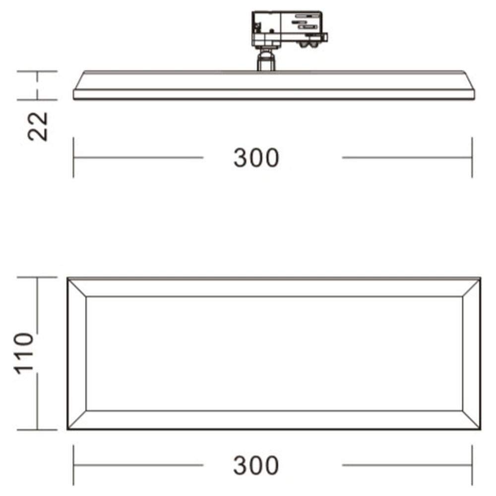 deko-light-panel-track-light-3-phasen-strahler-20w-4000k-wei image 3